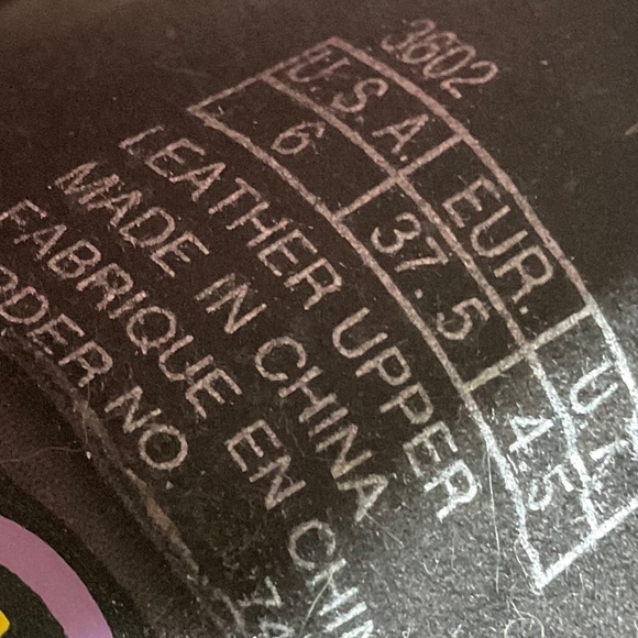 Black SHOES FOR CREWS Leather Minimalist Comfort Mid Block Heel Work Pumps Sz 6 - Picture 10 of 12